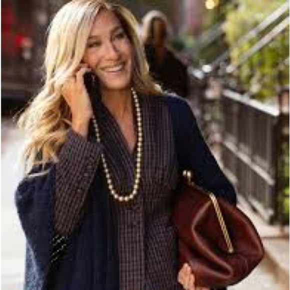 NWT Coach Kisslock clutch Bag limited edition Runway  Leather plum -blackcurrant - Picture 8 of 12